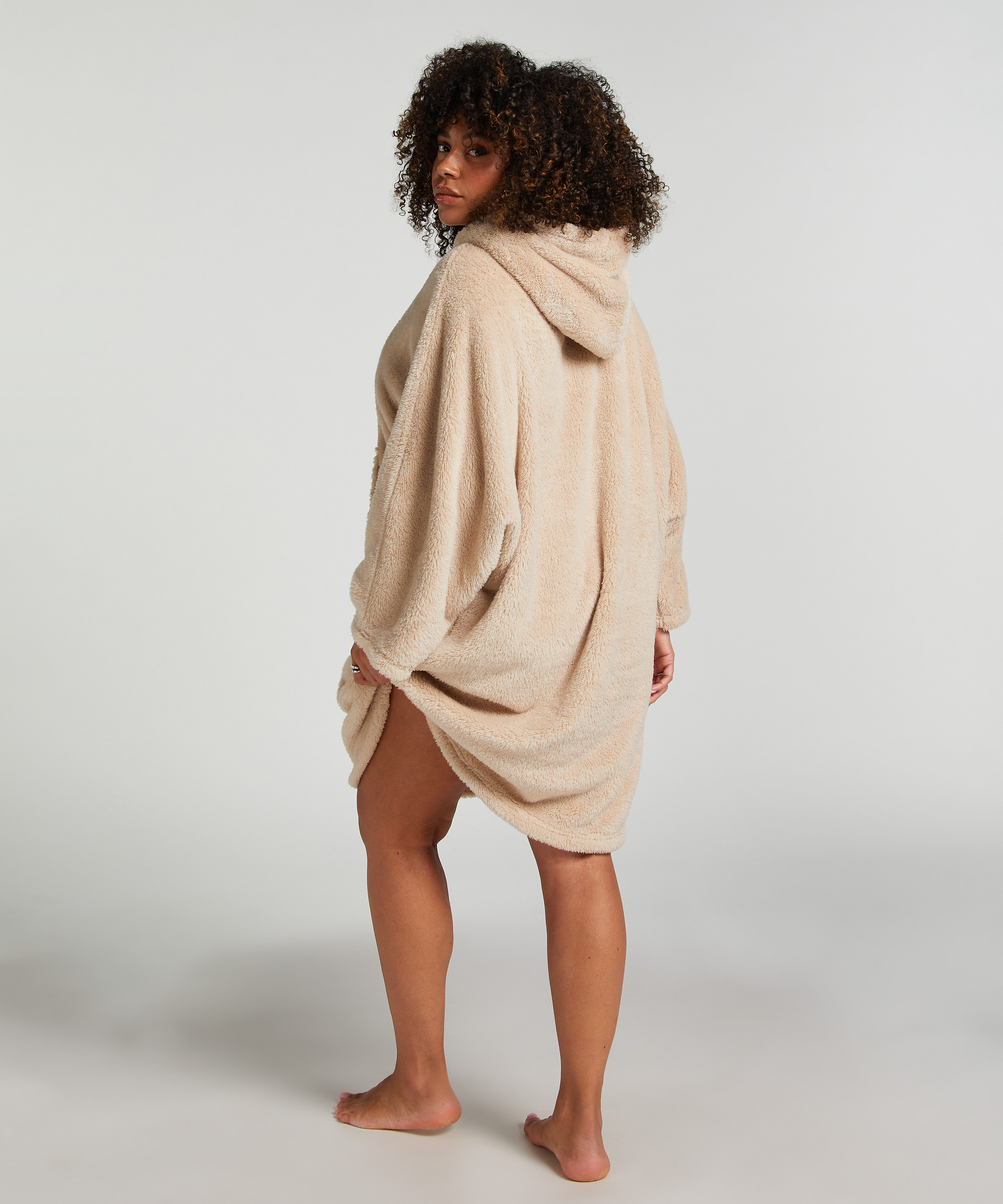 Robe polaire Snuggle Lounge, Beige, main
