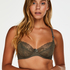 Soutien-gorge &agrave; armatures non-pr&eacute;form&eacute; Maya, Vert