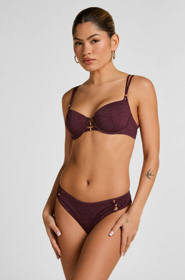 Hunkemöller Culotte de Bikini Panama Violet