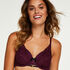 Soutien-gorge &agrave; armatures non-pr&eacute;form&eacute; Selene, Violet