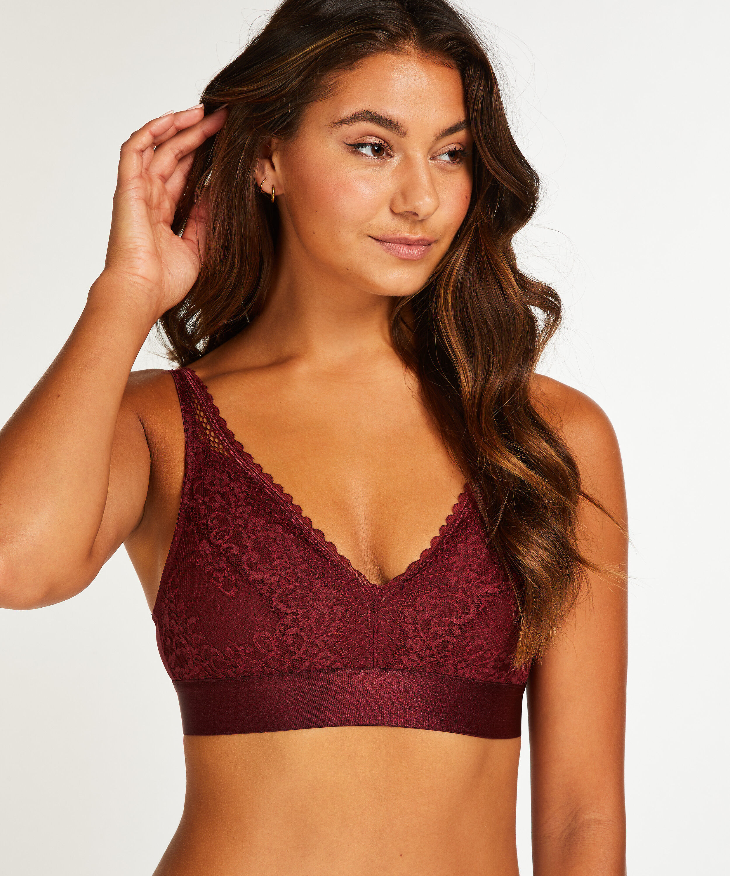 Soutien-gorge proth&eacute;tique sans armature Morgan, Rouge