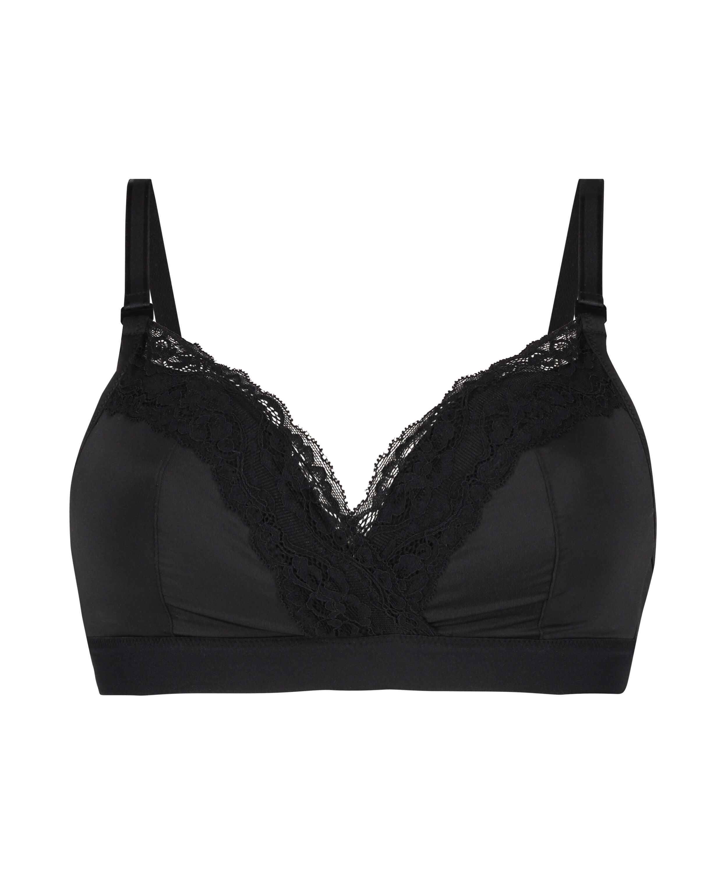 Soutien-gorge d&rsquo;allaitement pr&eacute;form&eacute; Annie, Noir