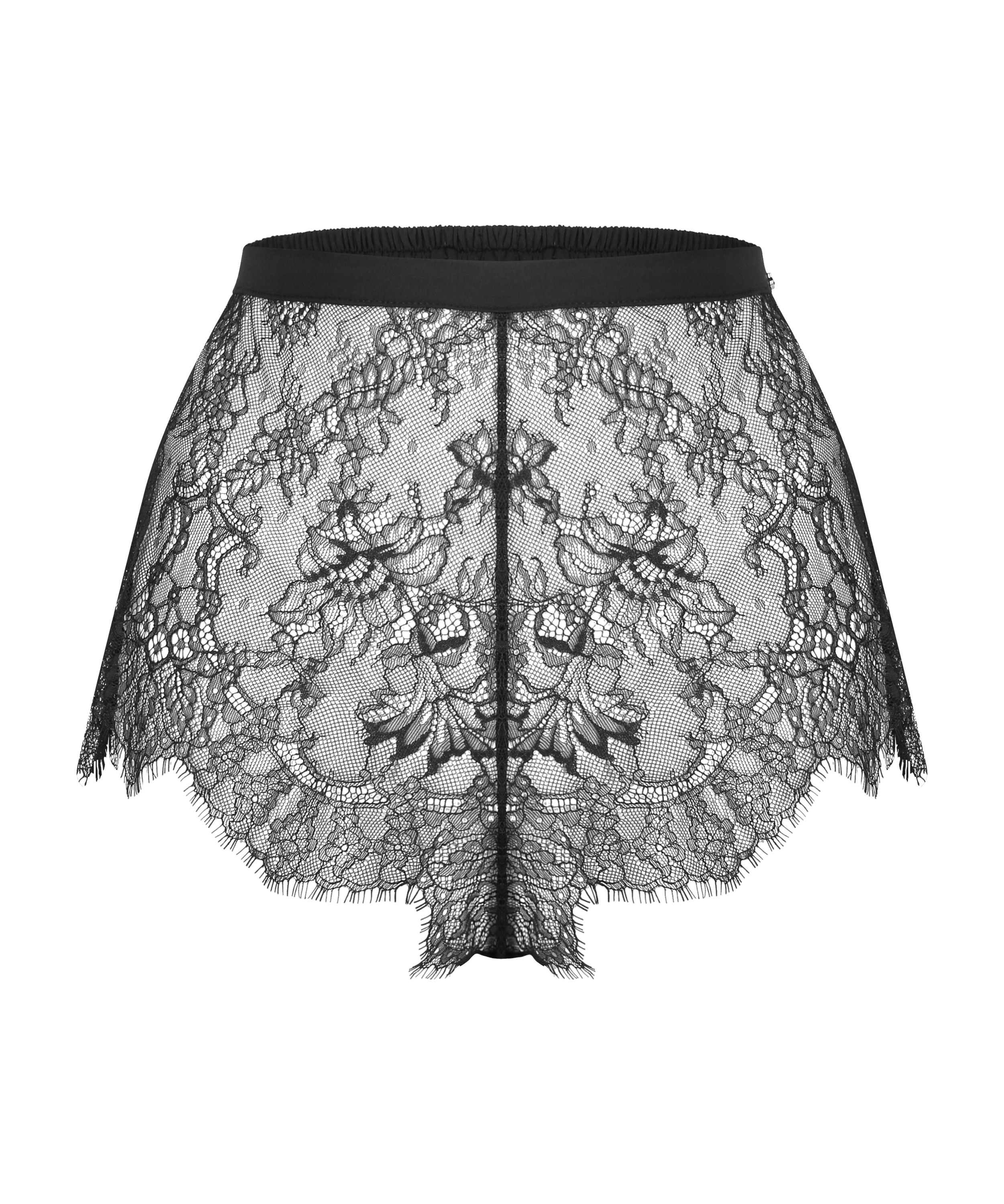 Shorts Lace Delphine, Noir, main