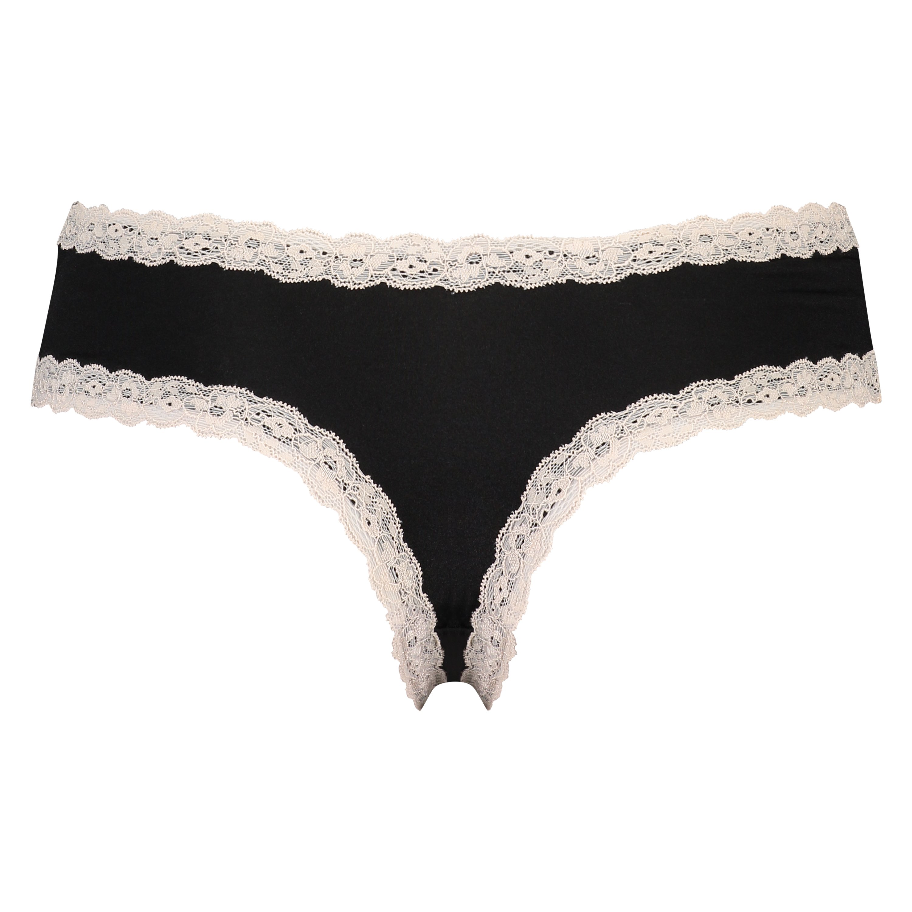 Slip brésilien V-shape micro, Noir, main