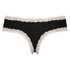 Slip brésilien V-shape micro, Noir