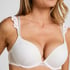 Soutien-gorge à armatures maximiseur préformé Posie, Blanc