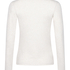 Haut à manches longues en coton doux, Beige