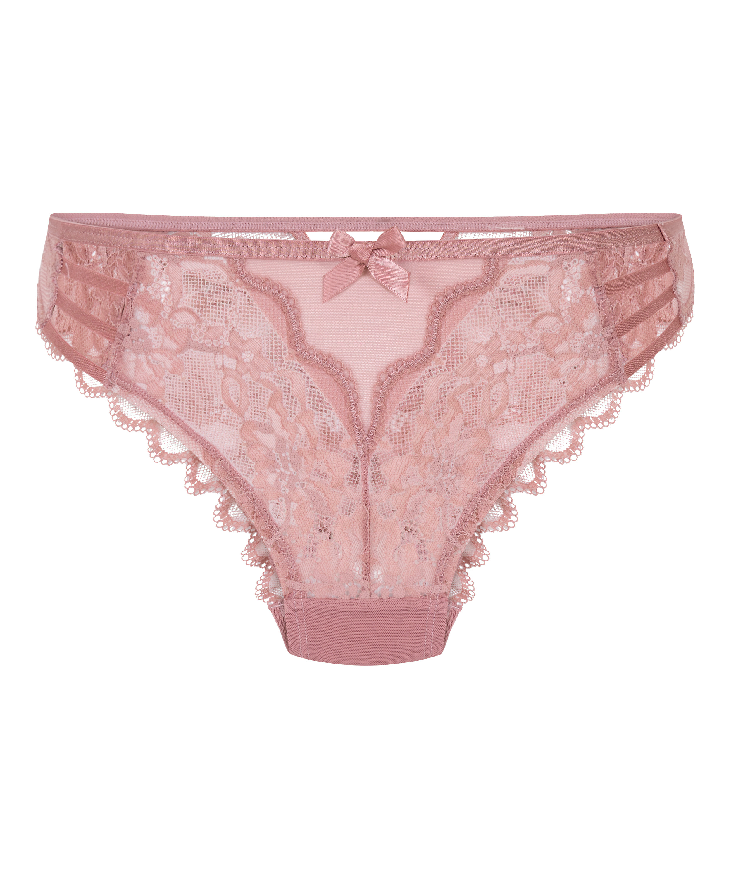 Slip brésilien Lisa, Rose, main