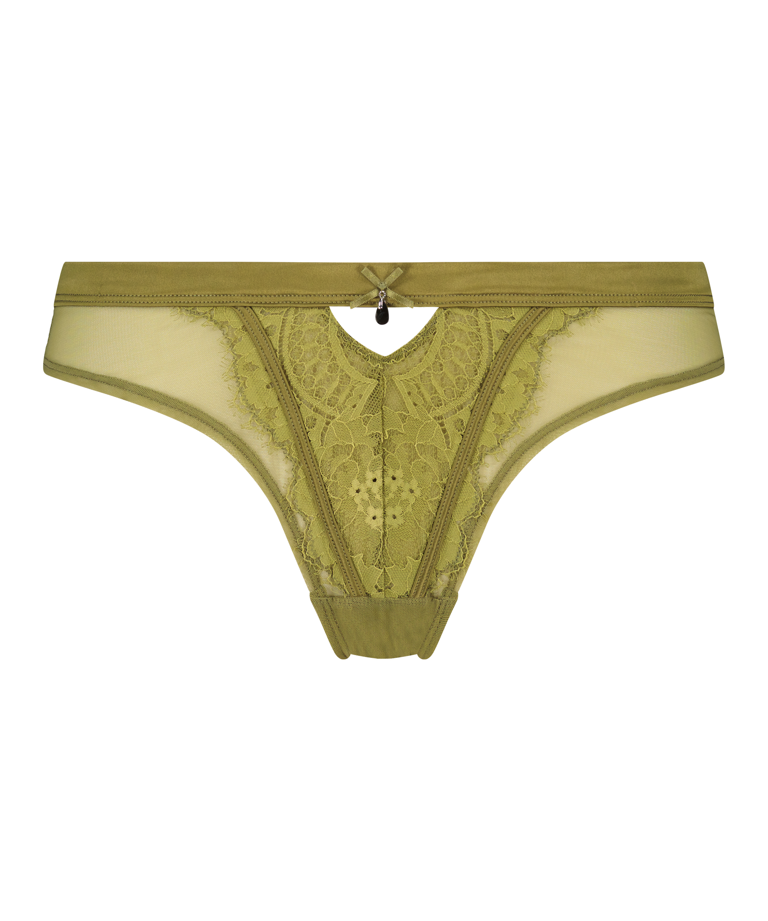 Slip brésilien Amelie, Vert, main