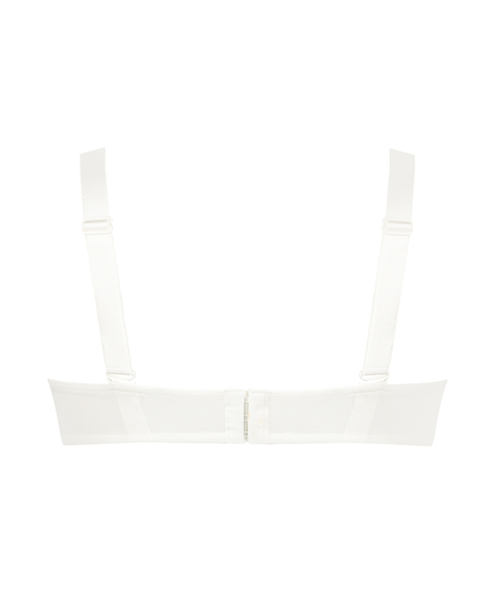 Soutien-gorge à armatures préformé sans bretelles Amelia, Blanc
