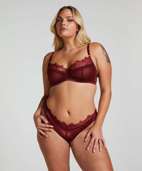Soutien-gorge à armatures non-préformé Zoe, Rouge