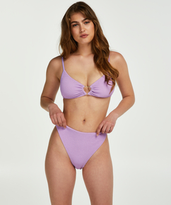 Bikini Crop top Crinkle, Violet