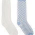 Lot de 2 Paires de Chaussettes Cosy, Bleu