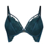 Soutien-gorge push-up à armatures préformé Riri, Bleu