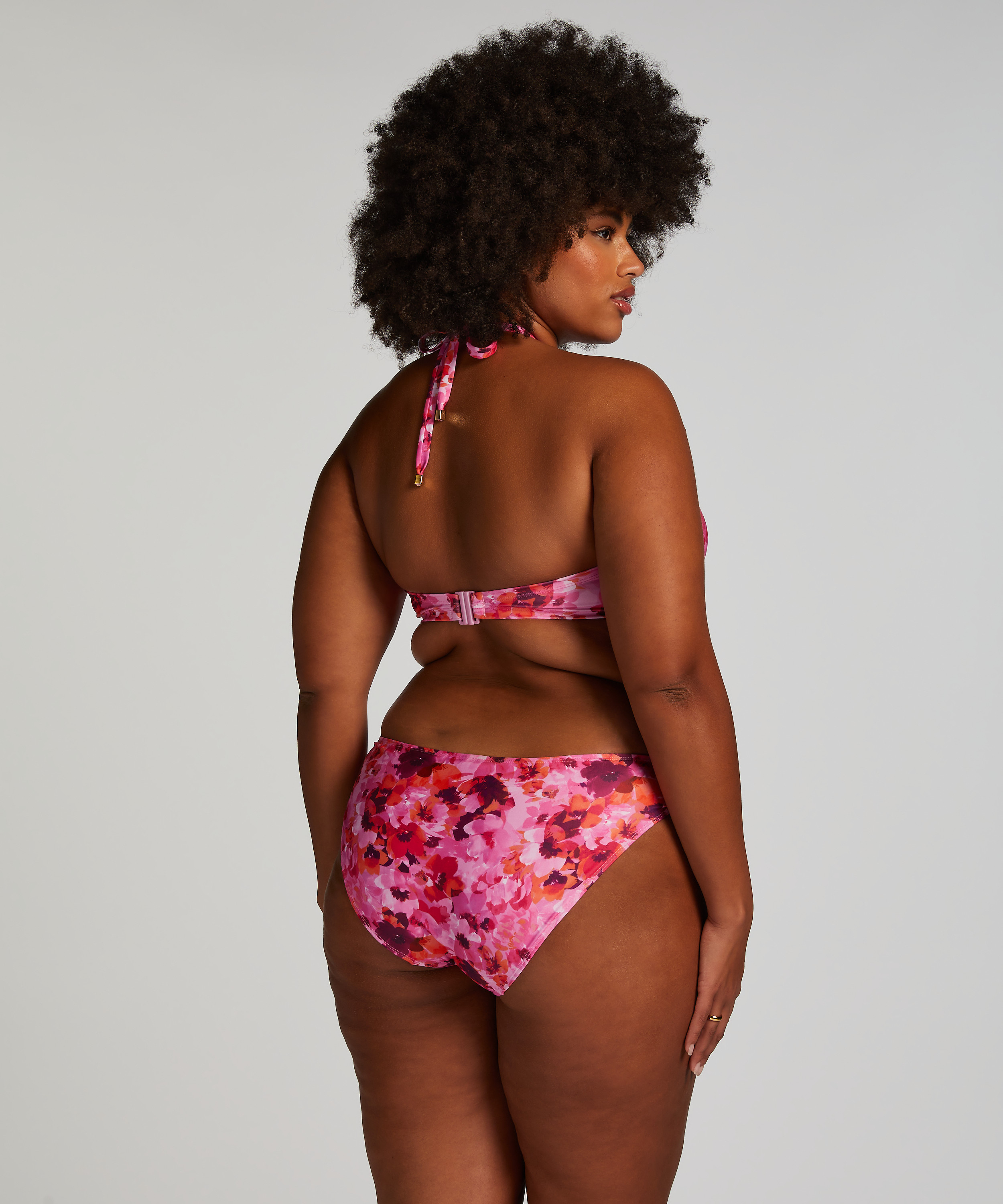 Slip de Bikini Rio Floral, Rose, main