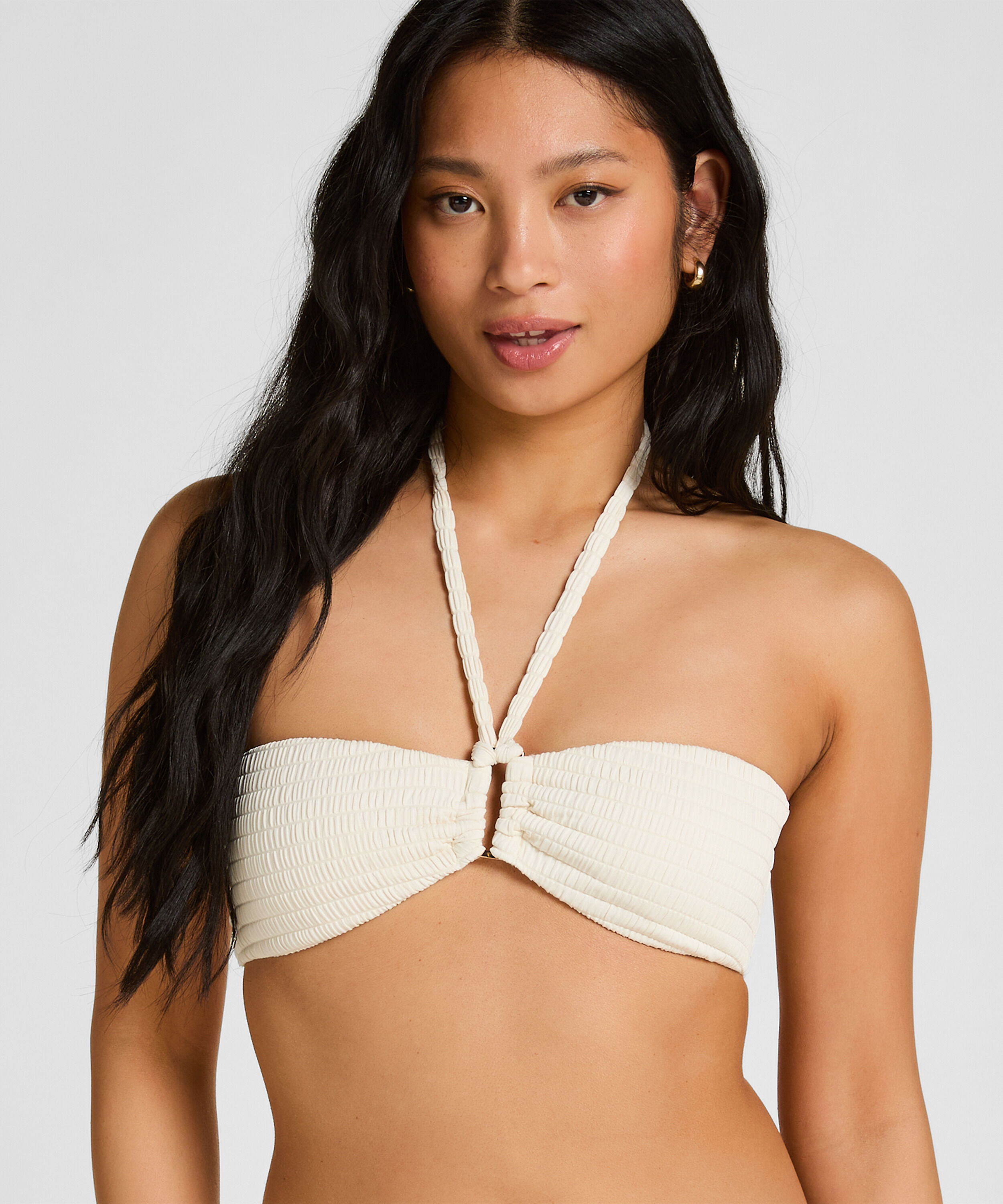 Haut de Bikini Bandeau St Kitts, Blanc Haut de Bikini Bandeau St Kitts, Blanc