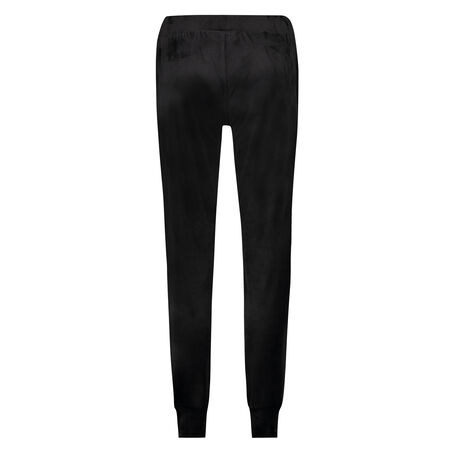 Pantalon de jogging Velours, Noir