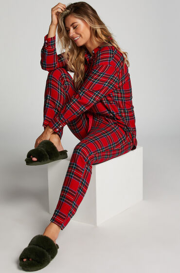 Hunkemöller Pantalon de Pyjama Flanel Rouge product