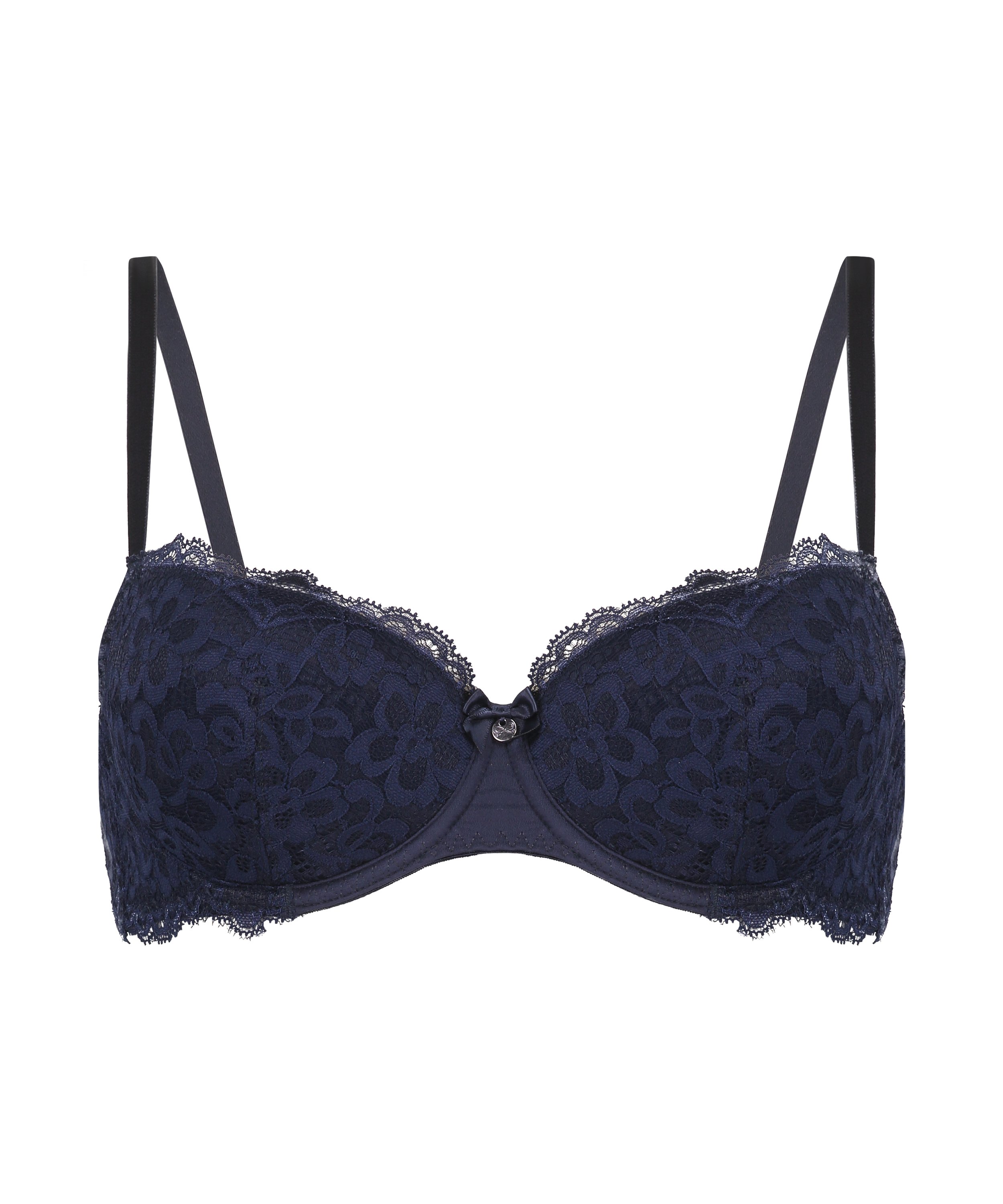 Soutien-gorge à armatures préformé Marine, Bleu, main