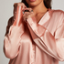 Veste à manches longues Satin, Rose