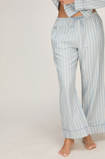 Hunkemöller Petite Pantalon de pyjama Woven Bleu