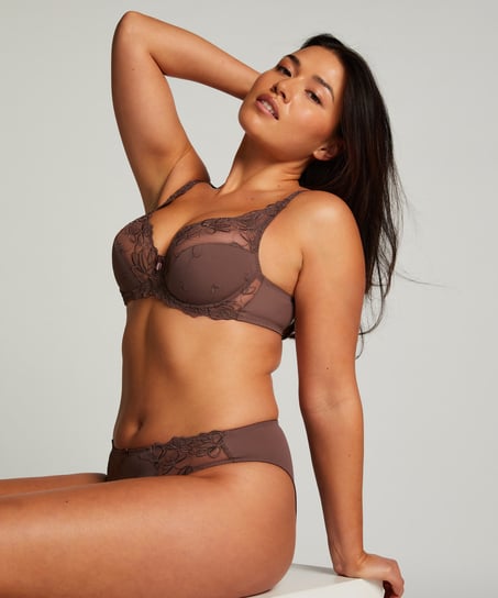 Soutien-gorge à armatures non-préformé Diva, Marron