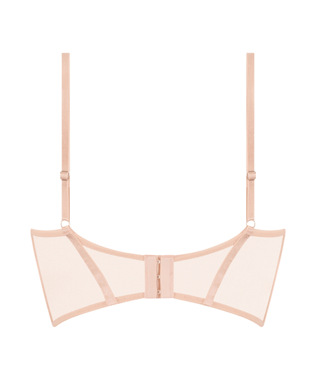 Soutien-gorge à armatures préformé longline Jade, Rose