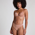 Soutien-gorge à armatures préformé Plunge, Marron