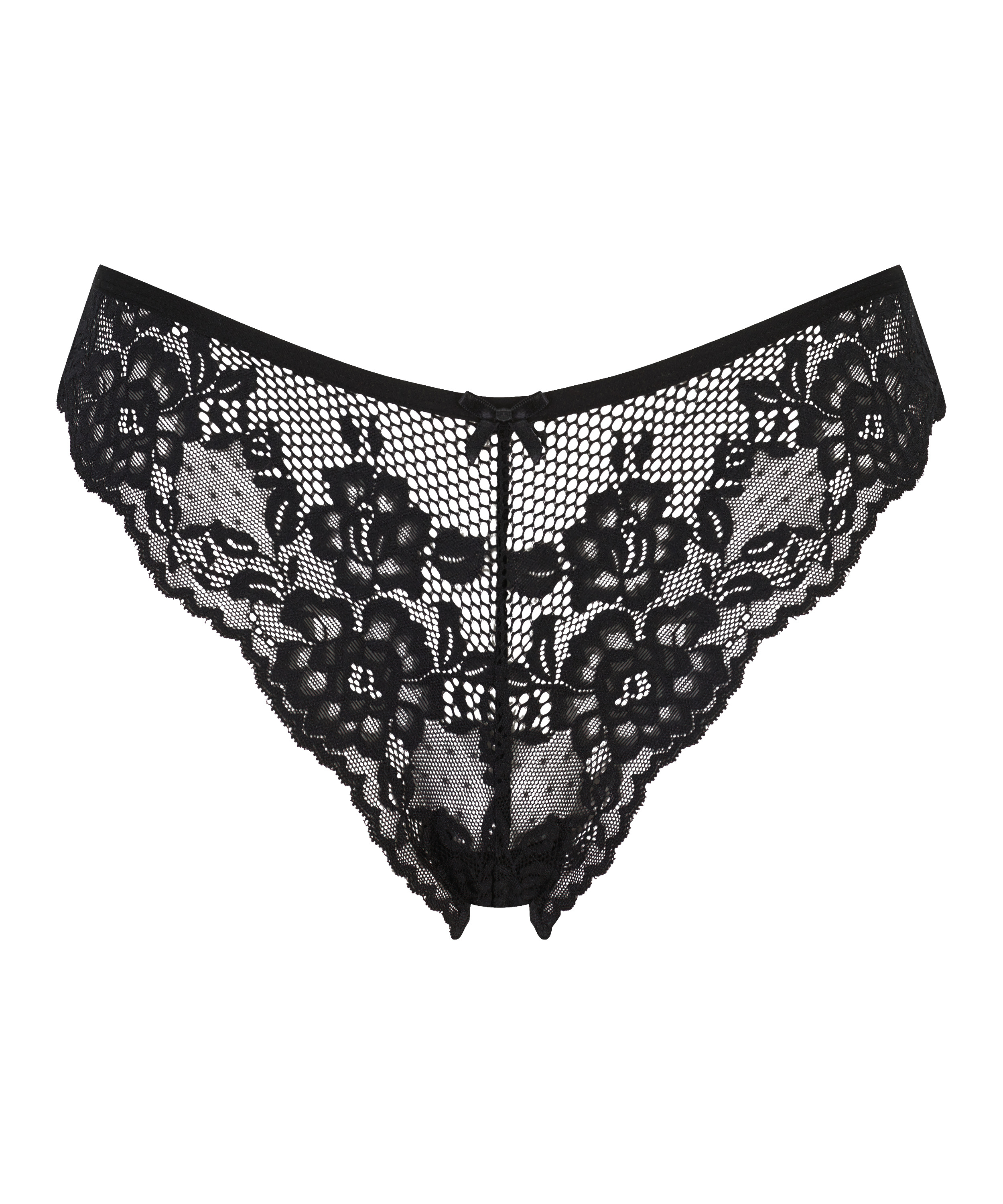 Slip brésilien Bianca, Noir, main