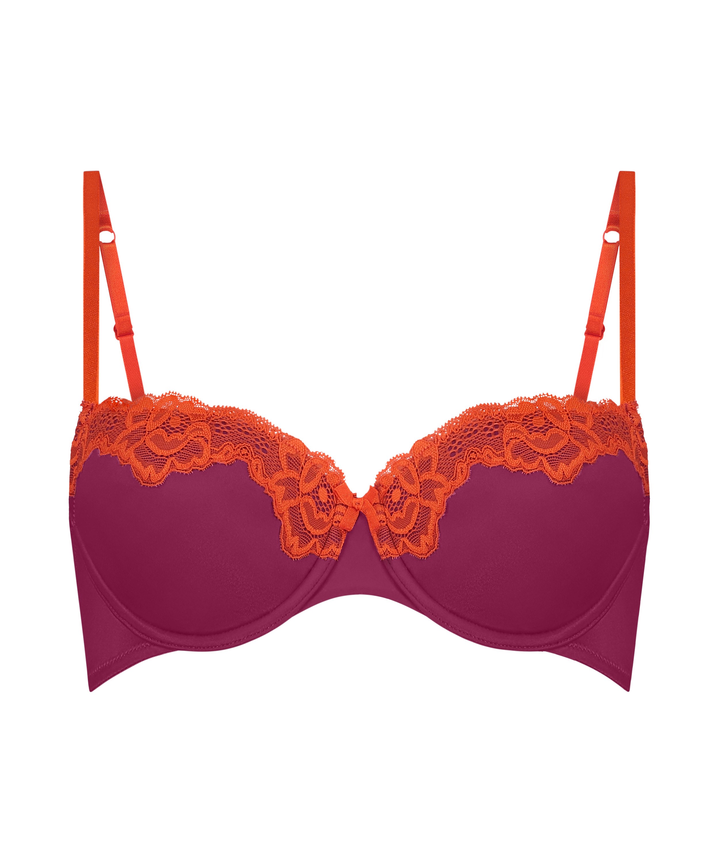 Soutien-gorge à armatures préformé Lace & Shine, Rose, main