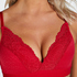 Soutien-gorge sans armatures préformé Sophie, Rouge
