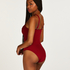 Maillot de bain Scallop, Rouge
