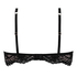 Soutien-gorge à armatures préformé Poppy, Noir
