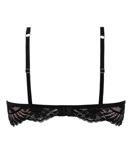 Soutien-gorge à armatures préformé Poppy, Noir