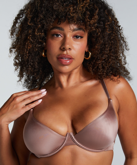 Soutien-gorge à armatures non-préformé Blaze, Marron