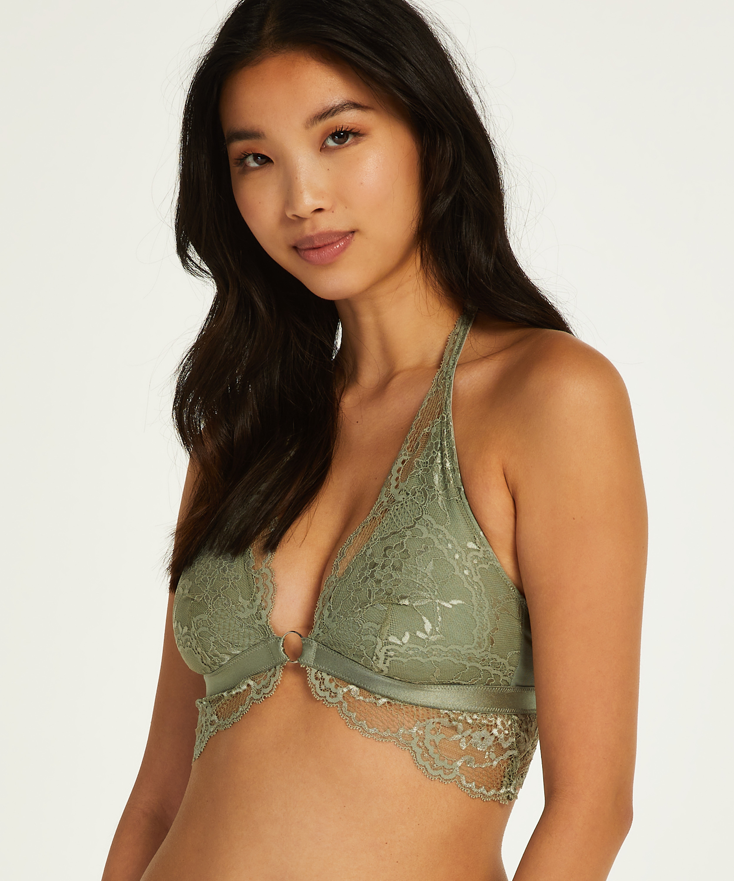 Brassière Amber préformée, Vert, main