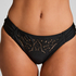 Bas de bikini Boho Rio, Noir