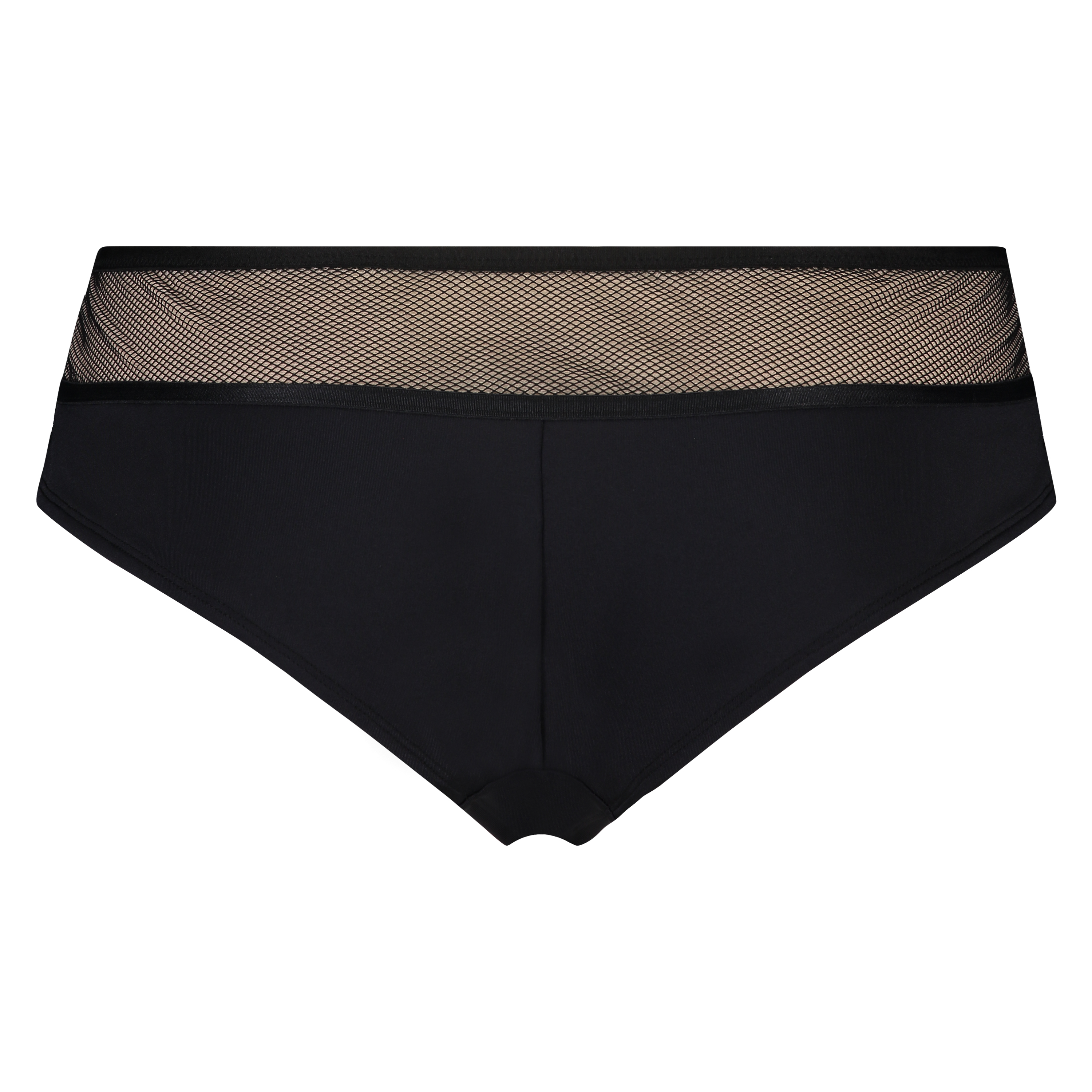 Slip brésilien Lucia, Noir, main