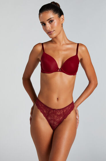 Hunkemöller Slip brésilien Riley Rouge