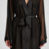 Kimono Maxime Tulle, Noir