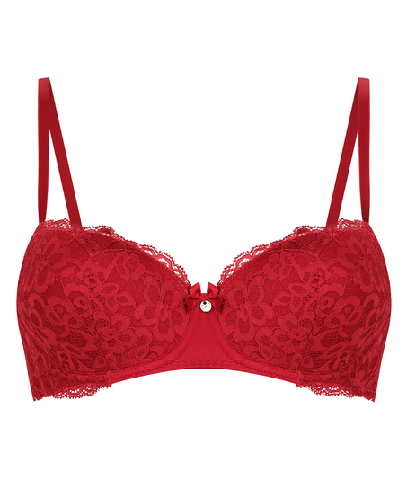 Soutien-gorge à armatures préformé Marine, Rouge