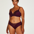 Slip taille haute Sophie, Violet