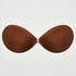 Soutien-gorge adhésif, Marron
