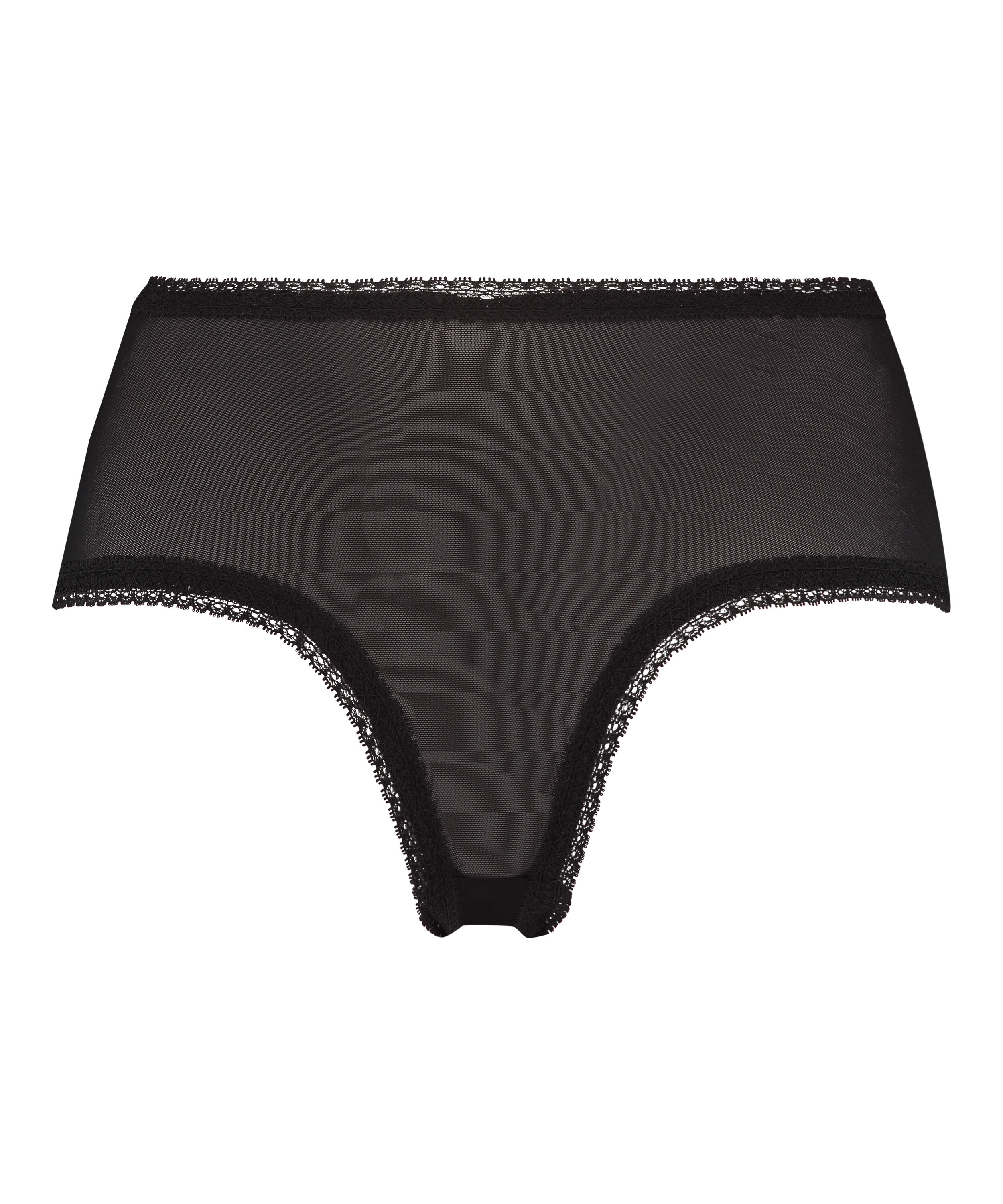 Slip brésilien Cali Curvy, Noir