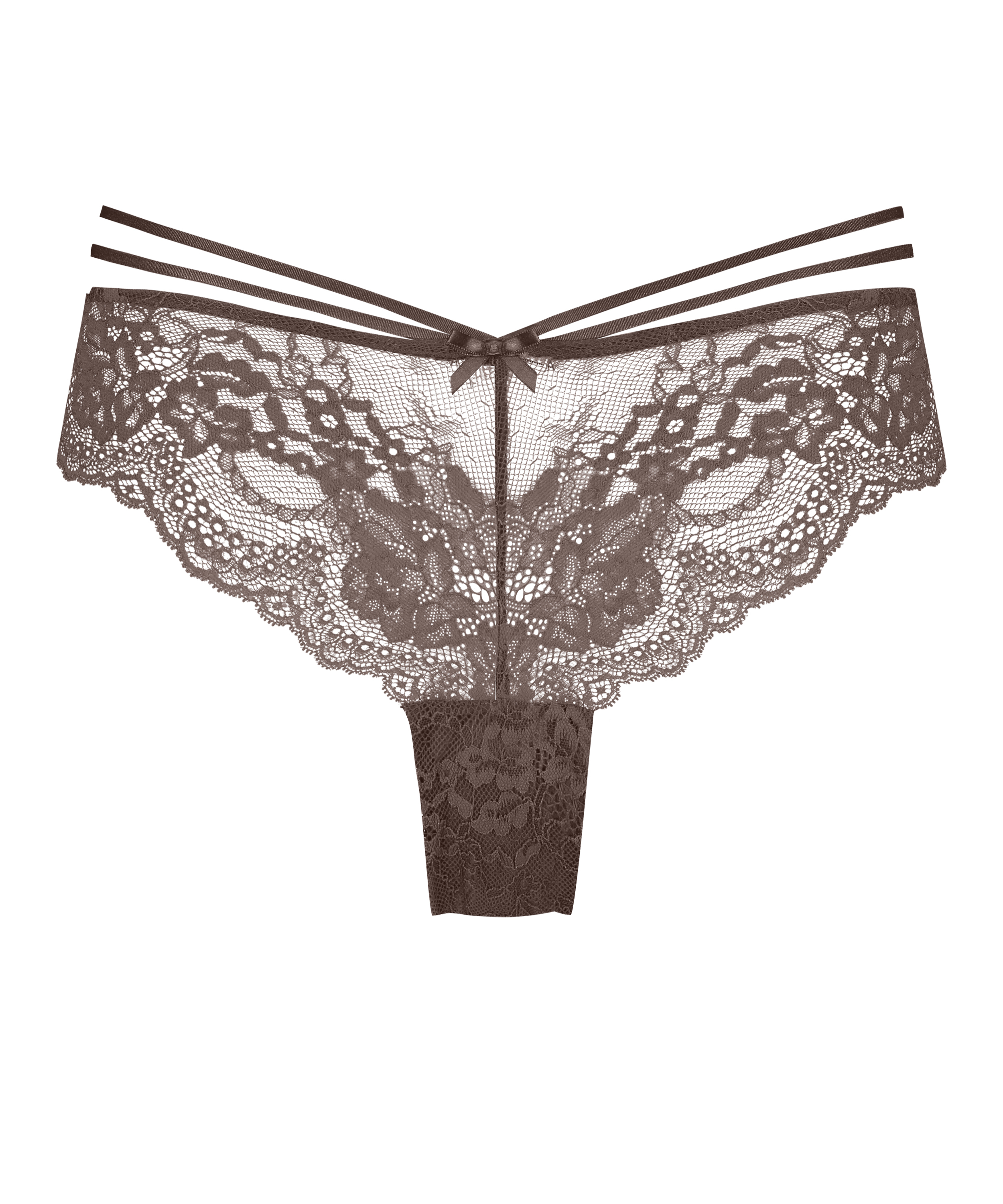 Slip brésilien Shay, Marron, main