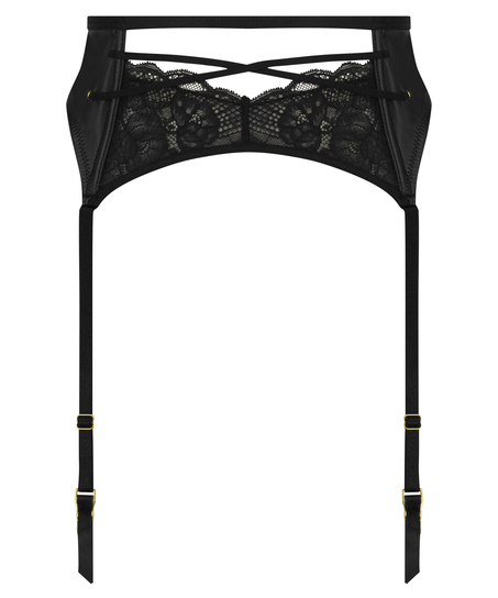 Porte-jarretelles Melissa, Noir