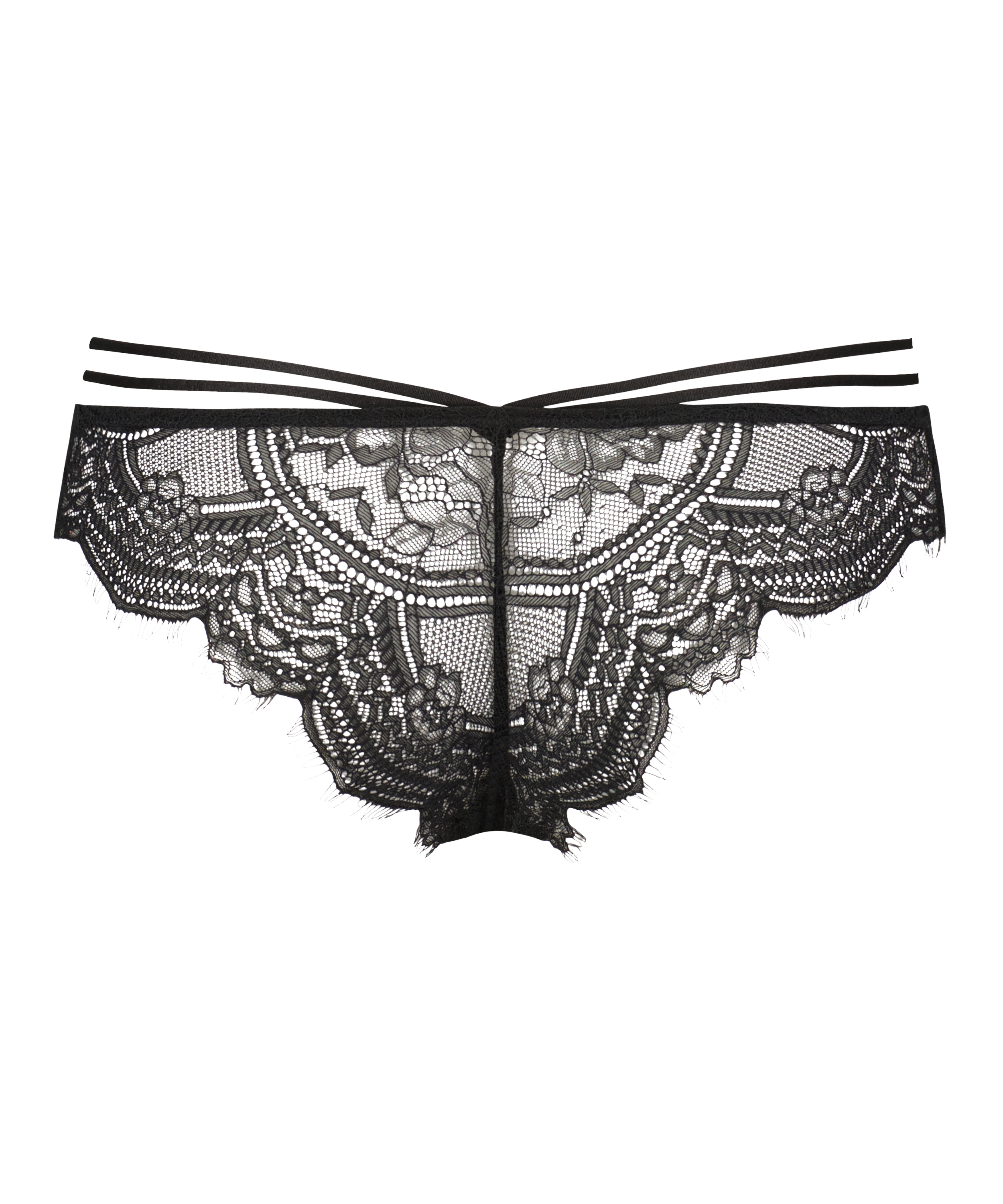 Slip br&eacute;silien Sian, Noir, main