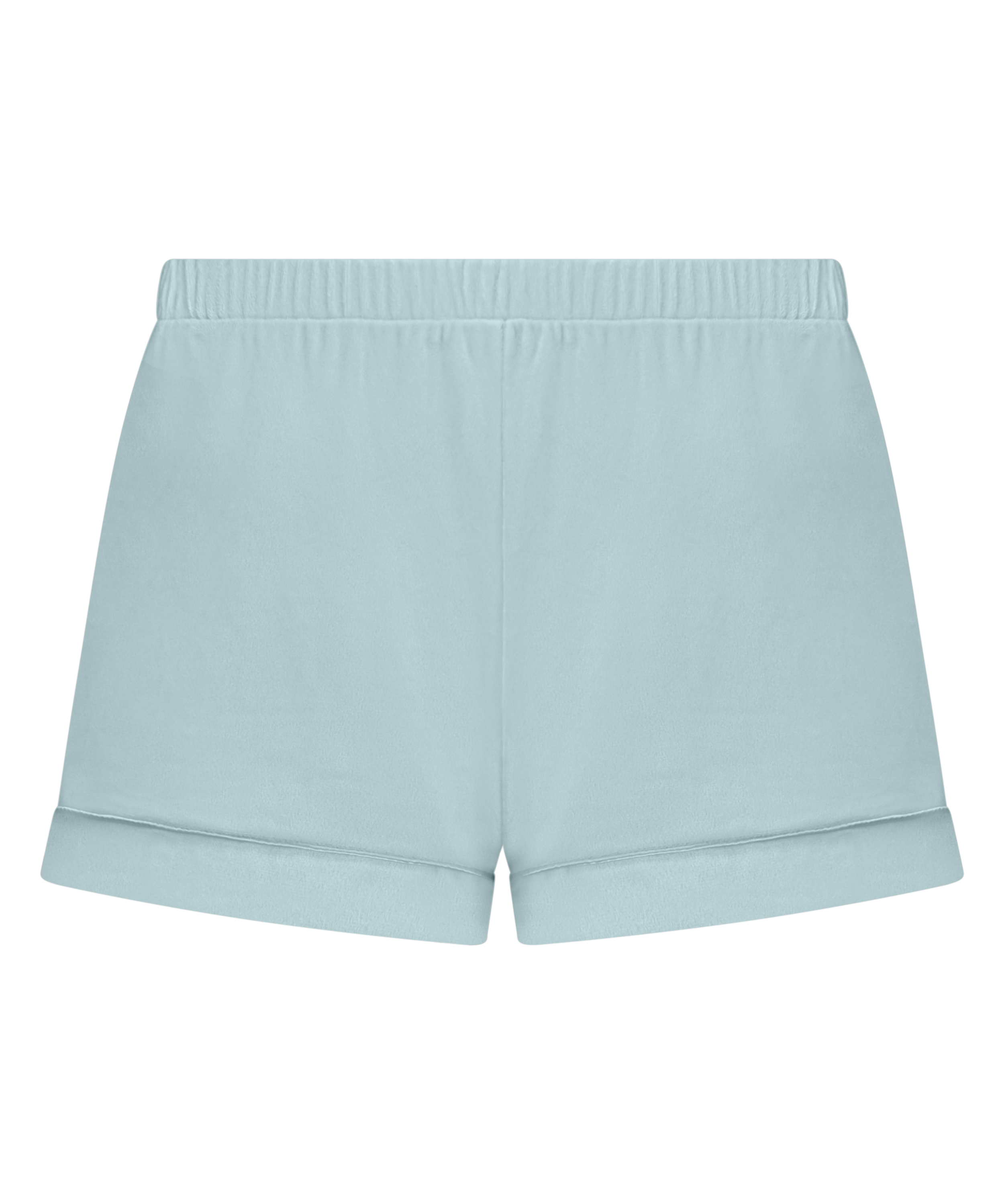Short velours, Vert, main