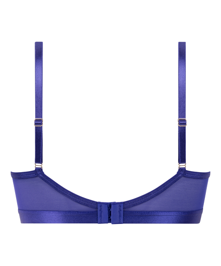 Soutien-gorge &agrave; armatures push-up pr&eacute;form&eacute; Sable, Bleu