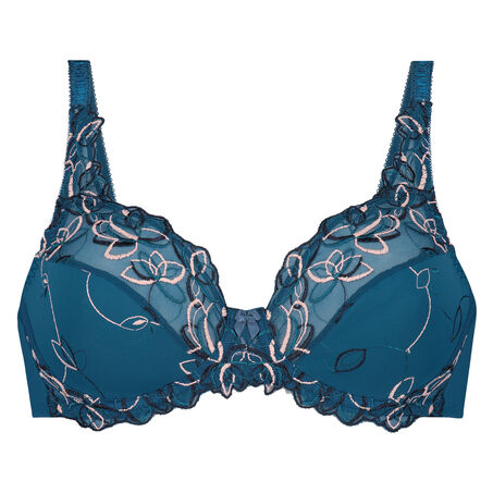Soutien-gorge &agrave; armatures non-pr&eacute;form&eacute; Diva, Bleu